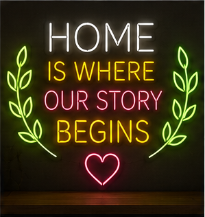 Home is where our story begins