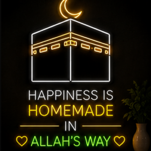 Happiness is homemade in Allah's way